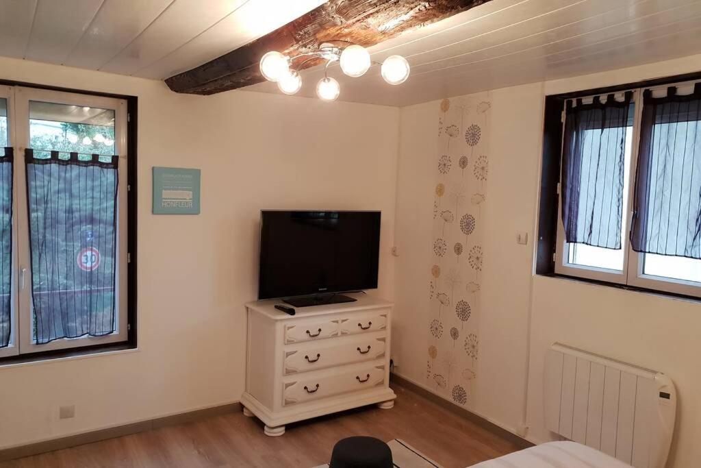 Ferienwohnung Le Longchamp Honfleur Exterior foto