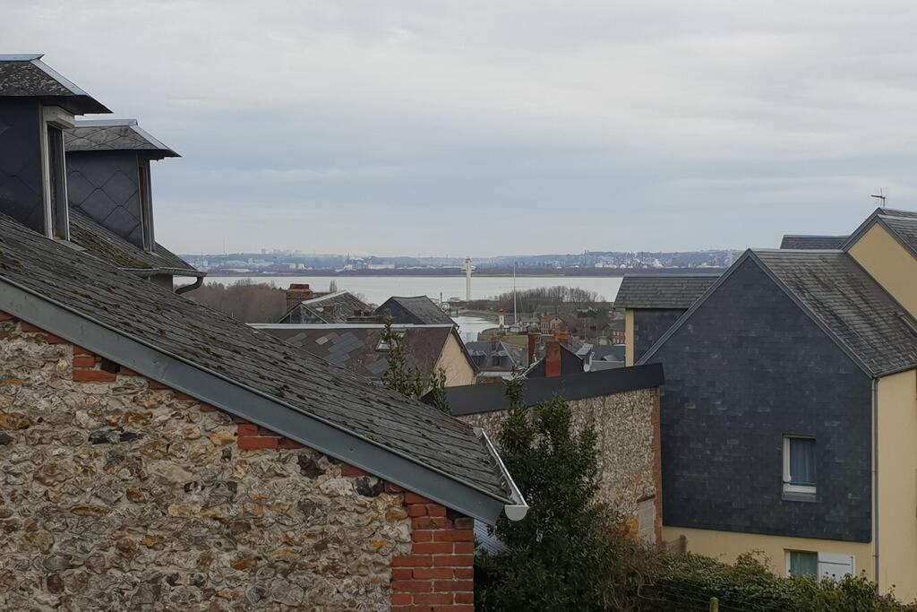 Ferienwohnung Le Longchamp Honfleur Exterior foto